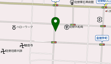 青竹手打ち 佐野ラーメン 晴れる屋の地図画像