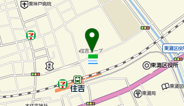 PIZZA TOMATO(ピザ トマト) 住吉店の地図画像