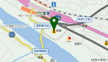 smart pink(スマートピンク) 宝塚阪急店の地図画像