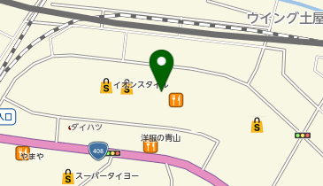 PINK-latte(ピンクラテ) イオンモール成田店の地図画像