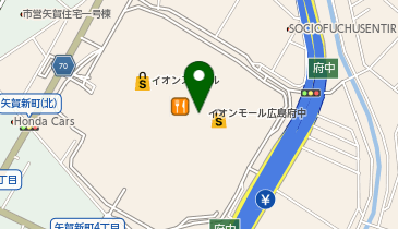 PINK-latte(ピンクラテ) イオンモール広島府中店の地図画像