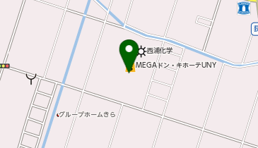 美容室1000% MEGAドン・キホーテUNY 吉良店の地図画像