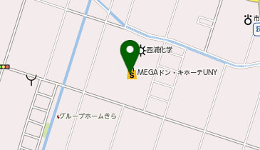 白竜社 MEGAドン・キホーテUNY吉良店の地図画像