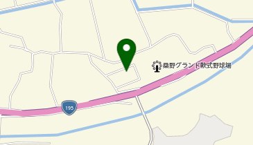 桑野グランドの地図画像