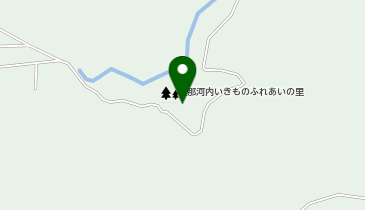 佐那河内いきものふれあいの里の地図画像