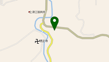 日田市上津江グラウンドの地図画像