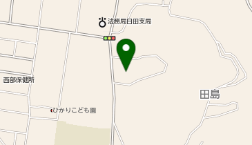 日田市弓道場の地図画像