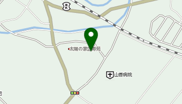 杵築市山香体育館の地図画像