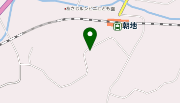 豊後大野市朝地グラウンドの地図画像
