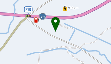 由布市庄内体育センターの地図画像