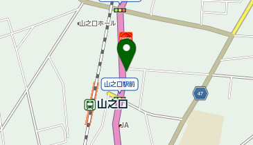 花木地区体育館の地図画像