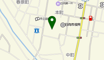 日向市武道館の地図画像