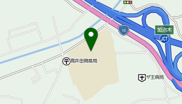 姶良市加治木弓道場の地図画像