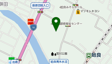 姶良市姶良弓道場の地図画像