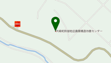 大崎町持留地区農村広場の地図画像