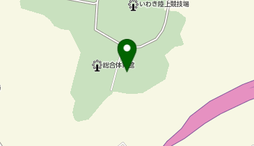 いわき市民プールの地図画像