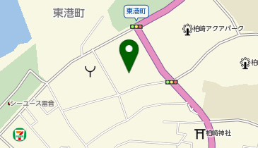 柏崎市スポーツハウスの地図画像