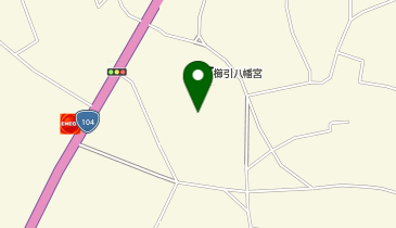 櫛引八幡宮国宝館の地図画像