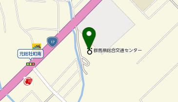 交通安全学習館の地図画像