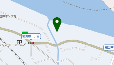 二ヶ領せせらぎ館の地図画像