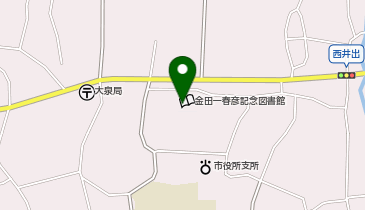 金田一春彦ことばの資料館の地図画像