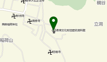 岐阜県歴史資料館の地図画像