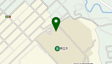 静岡県立大学薬草園の地図画像