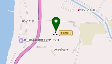 黄金館の地図画像