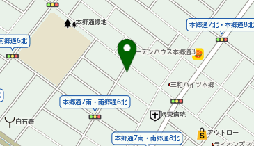 おたからや 本郷通店の地図画像