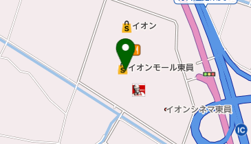 COSMETICS(コスメティックス) 紅筆 イオンモール東員店の地図画像