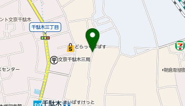 谷中たこ坊の地図画像