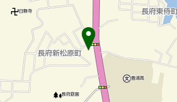 石田一龍 下関長府店の地図画像