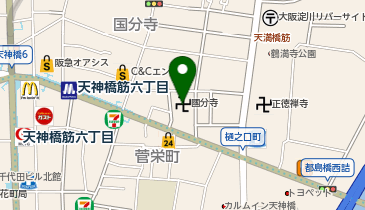 国分寺御廟の地図画像