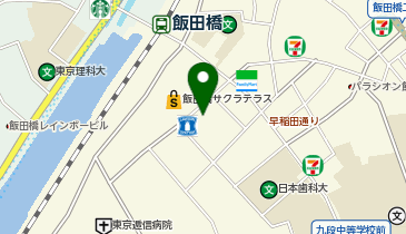 CRAFT TEA(クラフト ティー) 飯田橋の地図画像