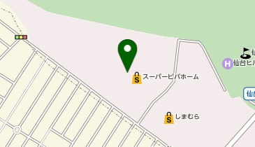 ジャパンミート生鮮館 仙台中山店の地図画像
