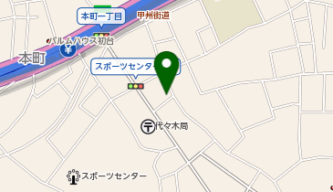 スタジオ フィオーレ 初台の地図画像