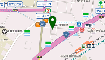 焼肉定食 キンニクヤ 田町三田店の地図画像