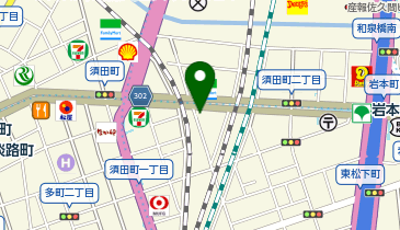 うりかけ堂の地図画像