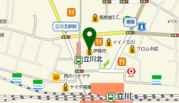 HIROFU(ヒロフ) 伊勢丹立川店の地図画像