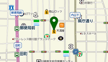 HIROFU(ヒロフ) 天満屋岡山店の地図画像