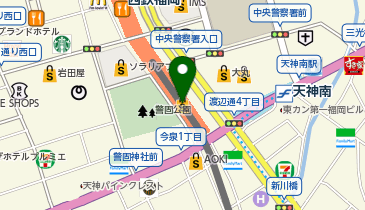 HIROFU(ヒロフ) 福岡三越店の地図画像