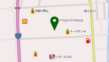 ジェイエステ 三川店の地図画像