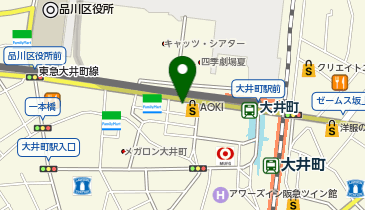 ジェイエステ 大井町店の地図画像