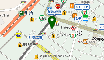 ジェイエステ 川崎店の地図画像