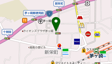 ジェイエステ 茅ヶ崎店の地図画像