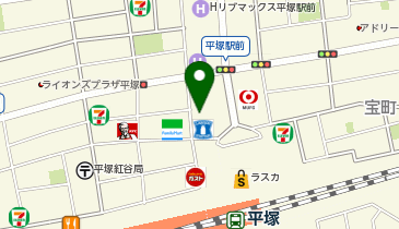 ジェイエステティック 平塚店の地図画像