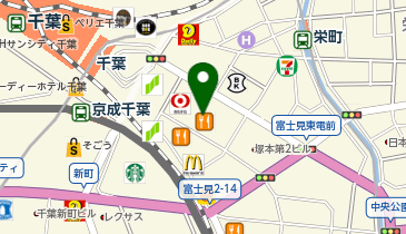 ジェイエステ 千葉店の地図画像
