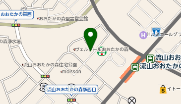 lili’s kids room(リリィ キッズ ルーム) 流山おおたかの森の地図画像