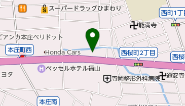 にしき堂 福山南本庄店 福山工場の地図画像