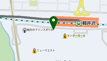 築地 ハレの日 軽井沢・プリンスショッピングプラザ店の地図画像